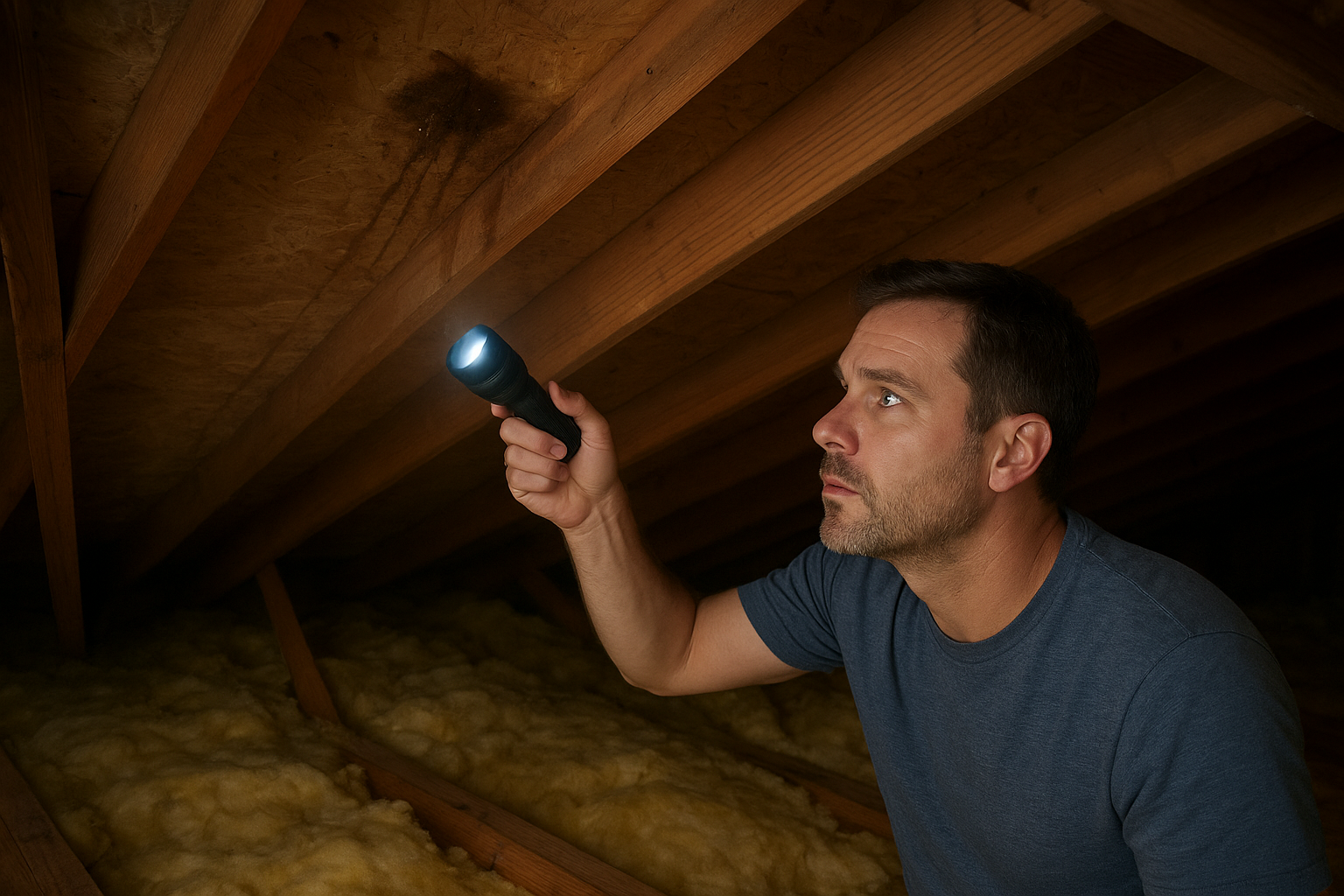 Step 3: Trace the leak through your attic