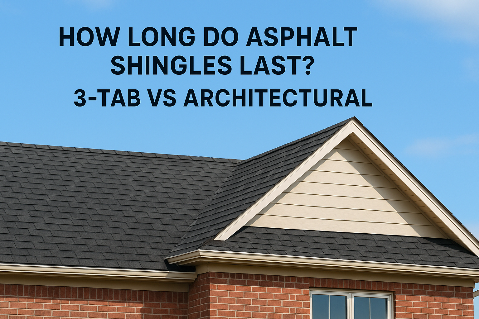 How Long Do Asphalt Shingles Last? 3-Tab Vs Architectural