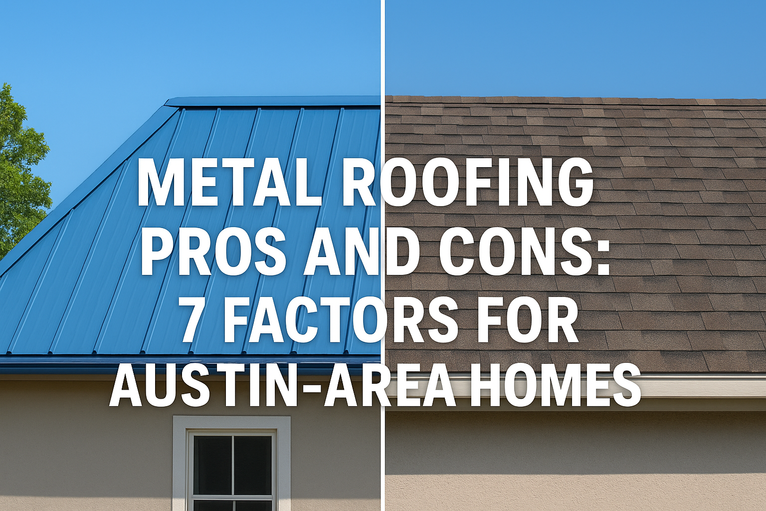 Metal Roofing Pros And Cons: 7 Factors For Austin-Area Homes