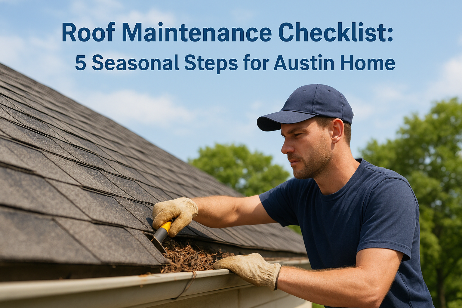 Roof Maintenance Checklist: 5 Seasonal Steps for Austin Home