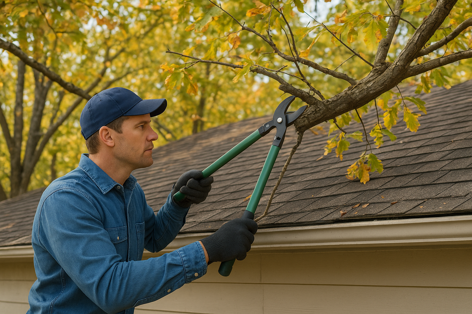 4. Fall: Trim trees and seal vulnerable areas