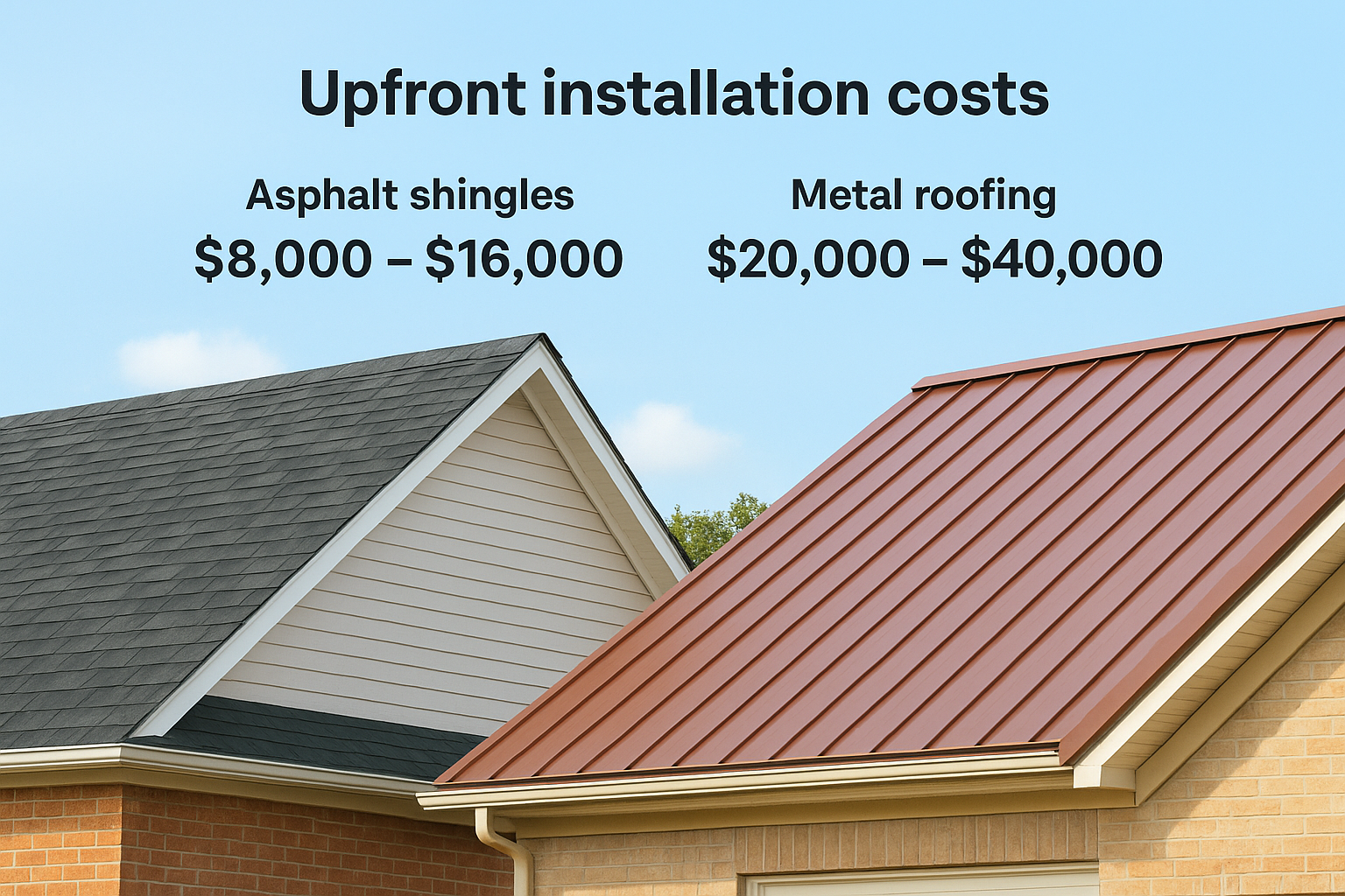 Upfront installation costs