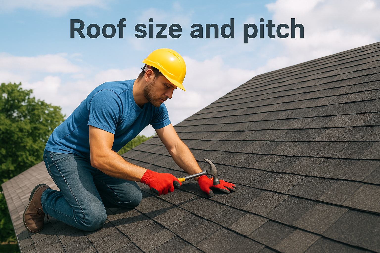 Roof size and pitch