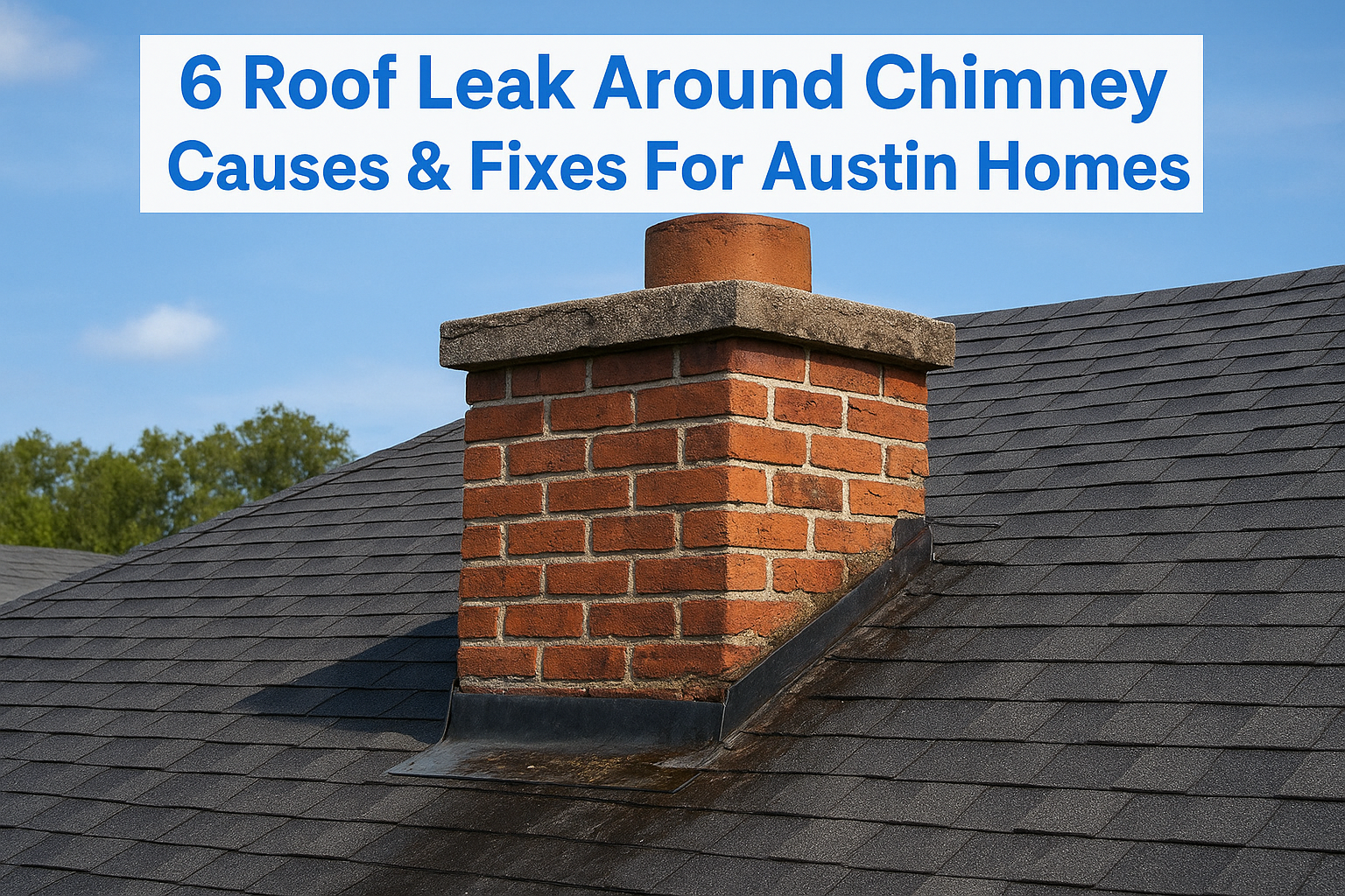 6 Roof Leak Around Chimney Causes & Fixes For Austin Homes
