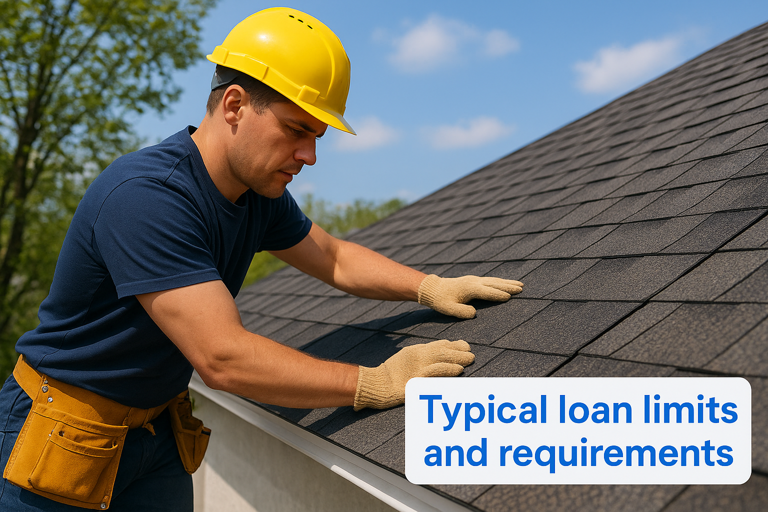 Typical loan limits and requirements