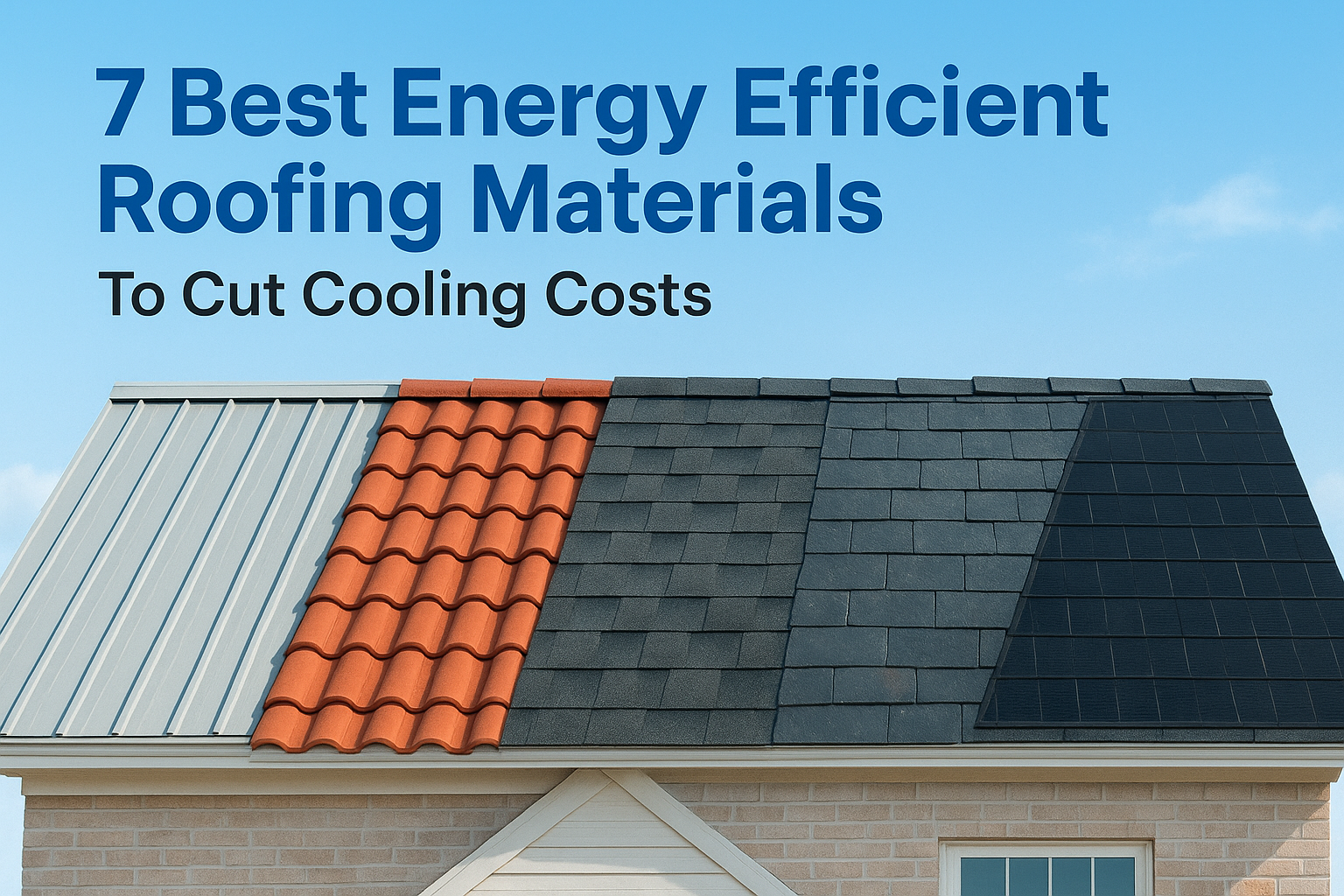 7 Best Energy Efficient Roofing Materials To Cut Cooling Costs