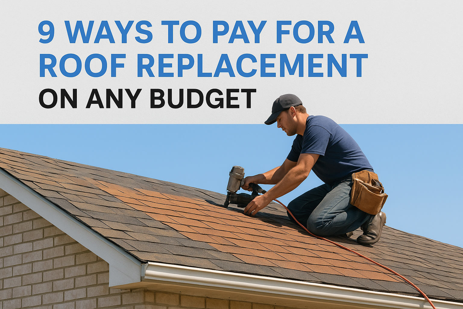 9 Ways To Pay For A Roof Replacement On Any Budget