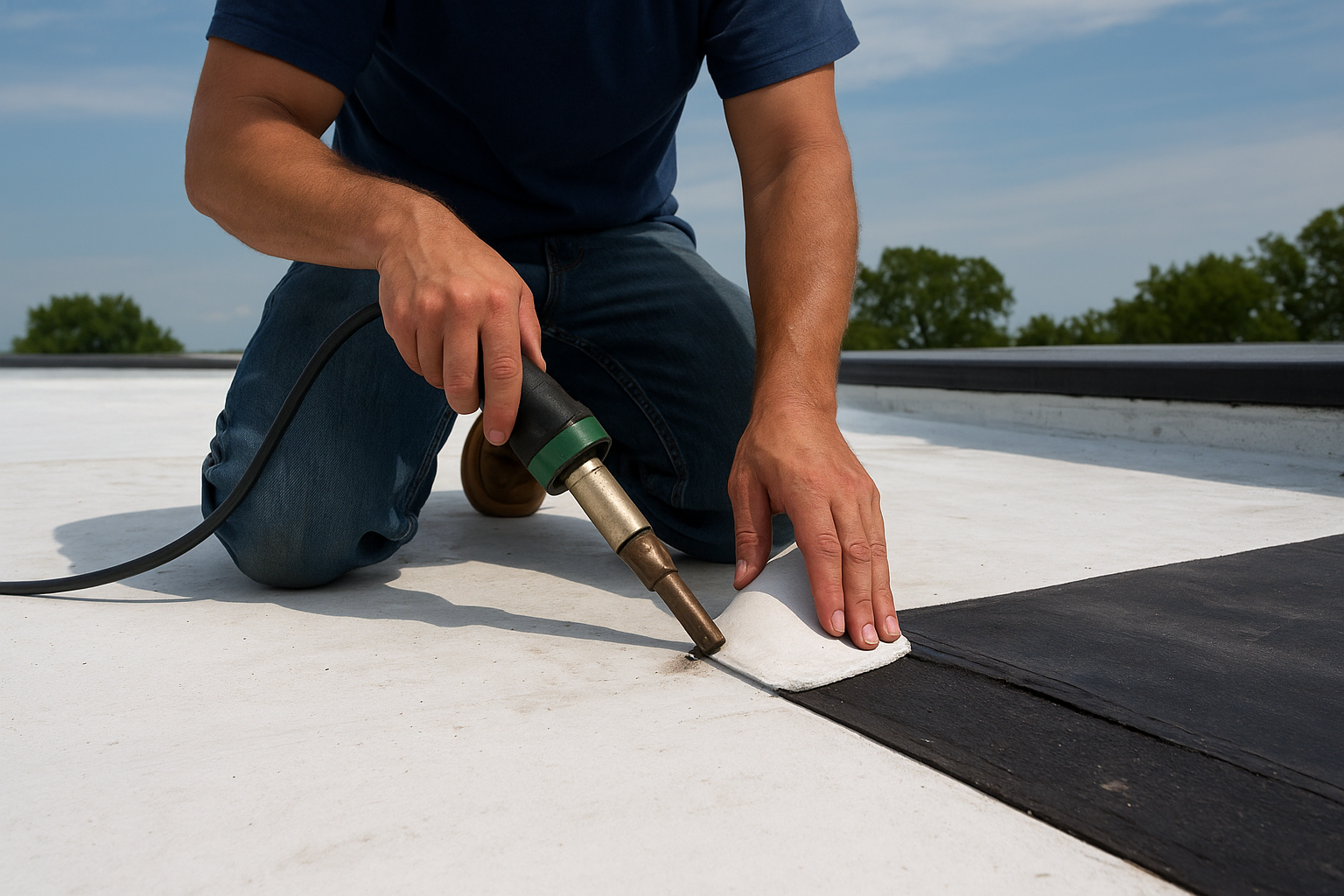 The roofing material changes the math entirely