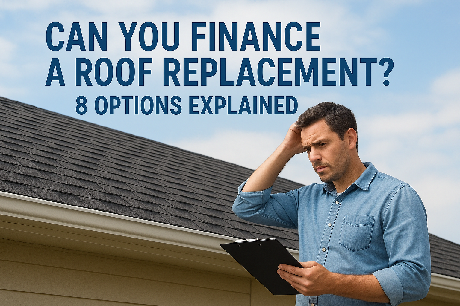 Can You Finance a Roof Replacement? 8 Options Explained