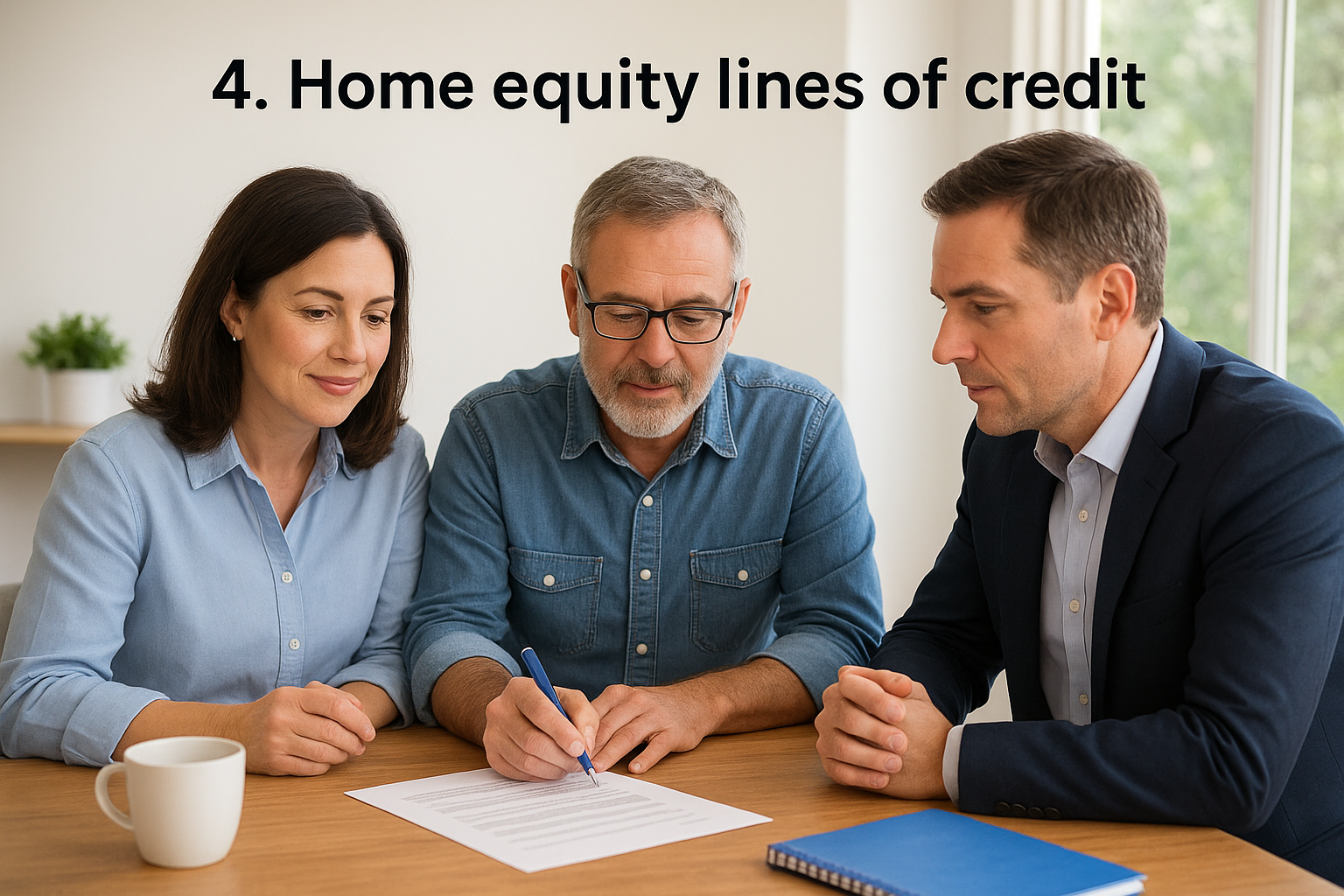 4. Home equity lines of credit