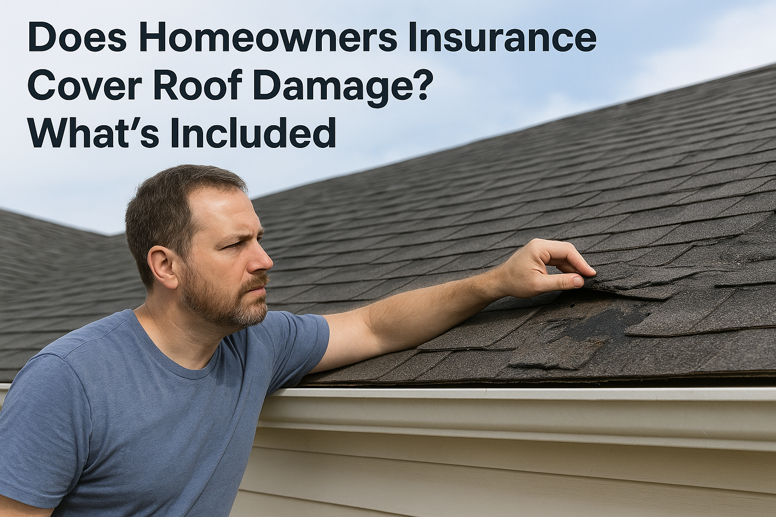 Does Homeowners Insurance Cover Roof Damage? What's Included