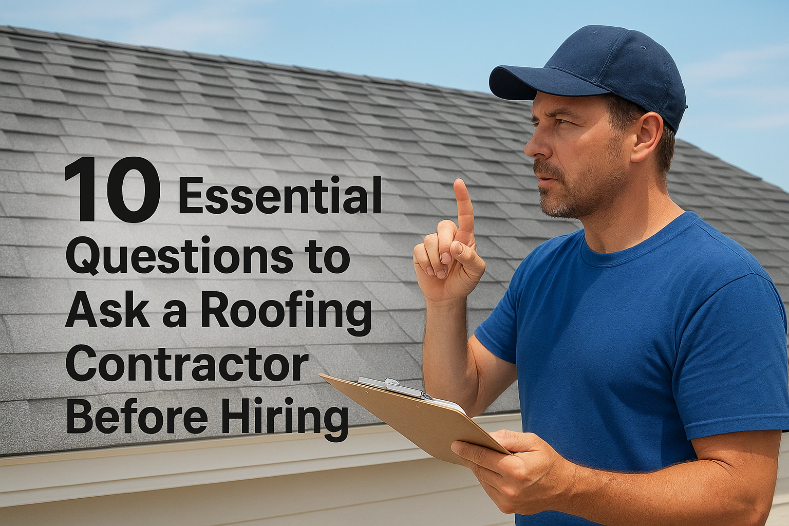 10 Essential Questions to Ask a Roofing Contractor Before Hiring