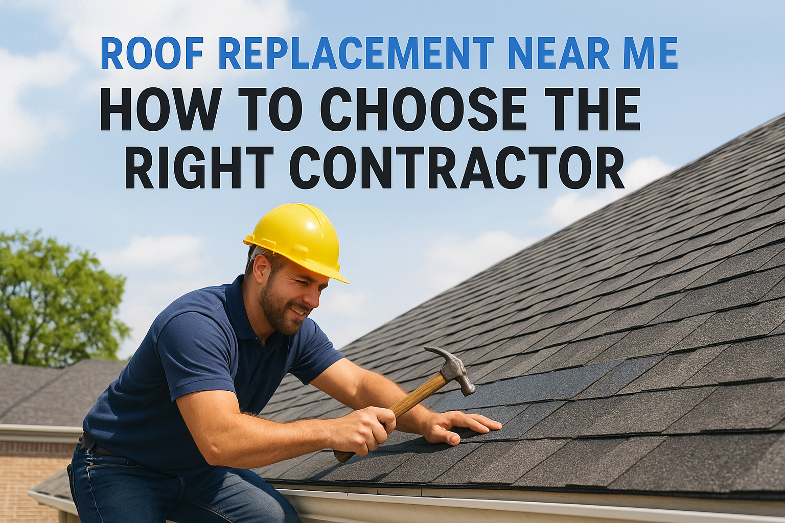 Roof Replacement Near Me: How To Choose The Right Contractor