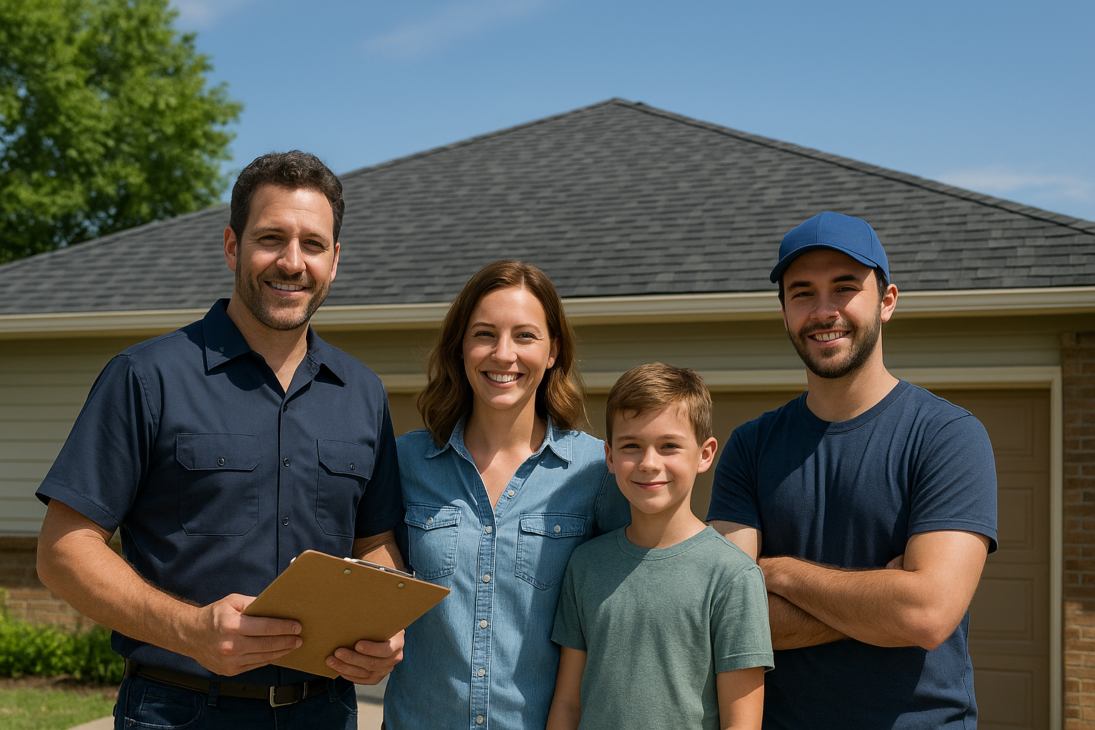 1. Local, family-owned roofing contractors