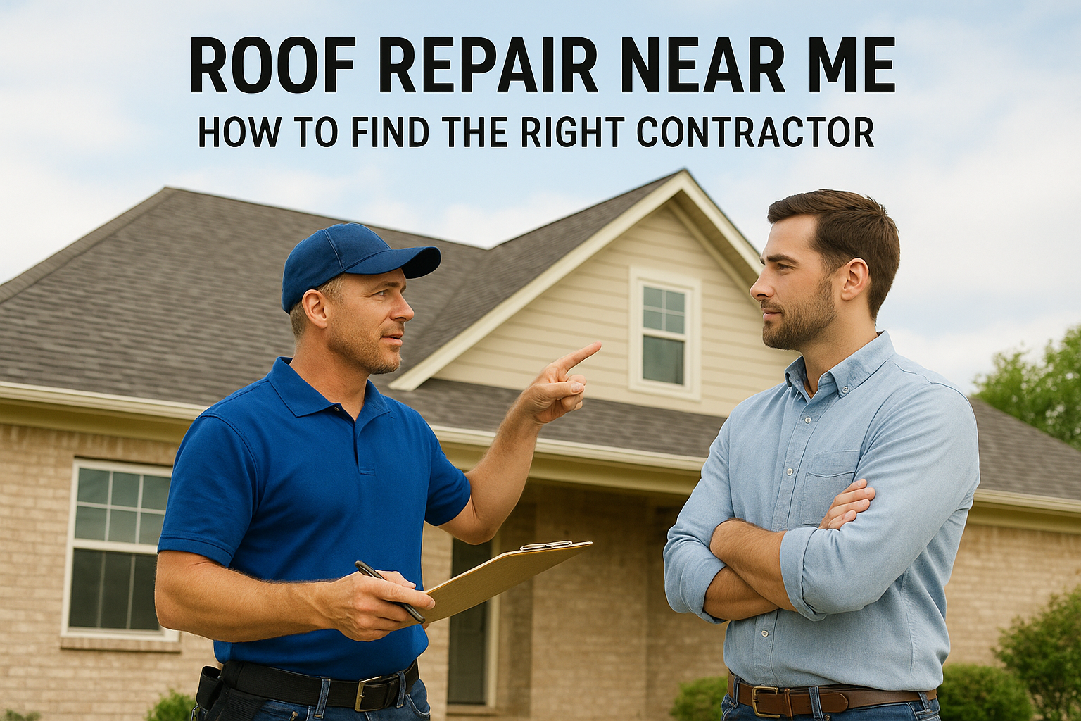 Roof Repair Near Me: How to Find the Right Contractor