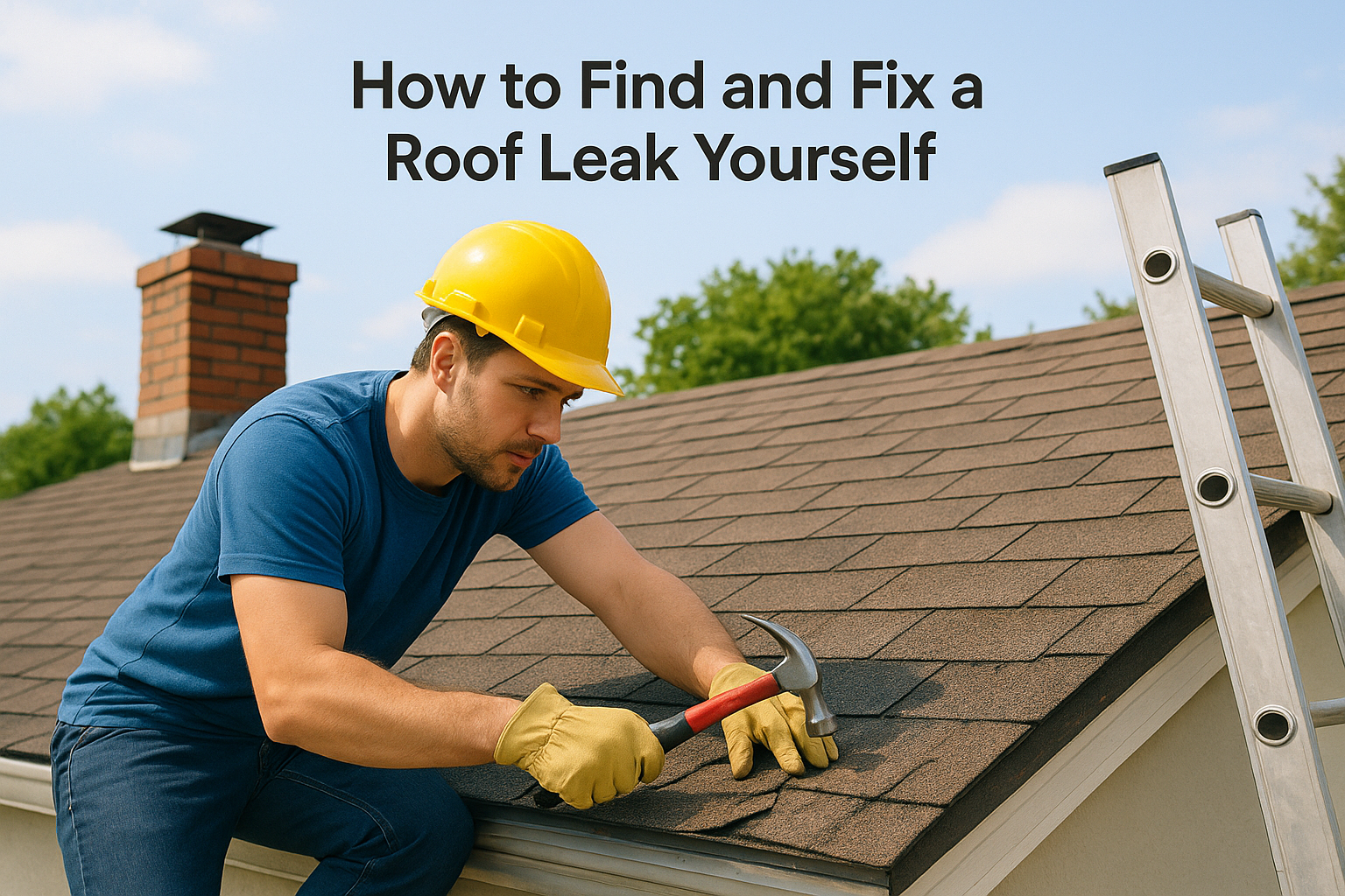 How to Find and Fix a Roof Leak Yourself