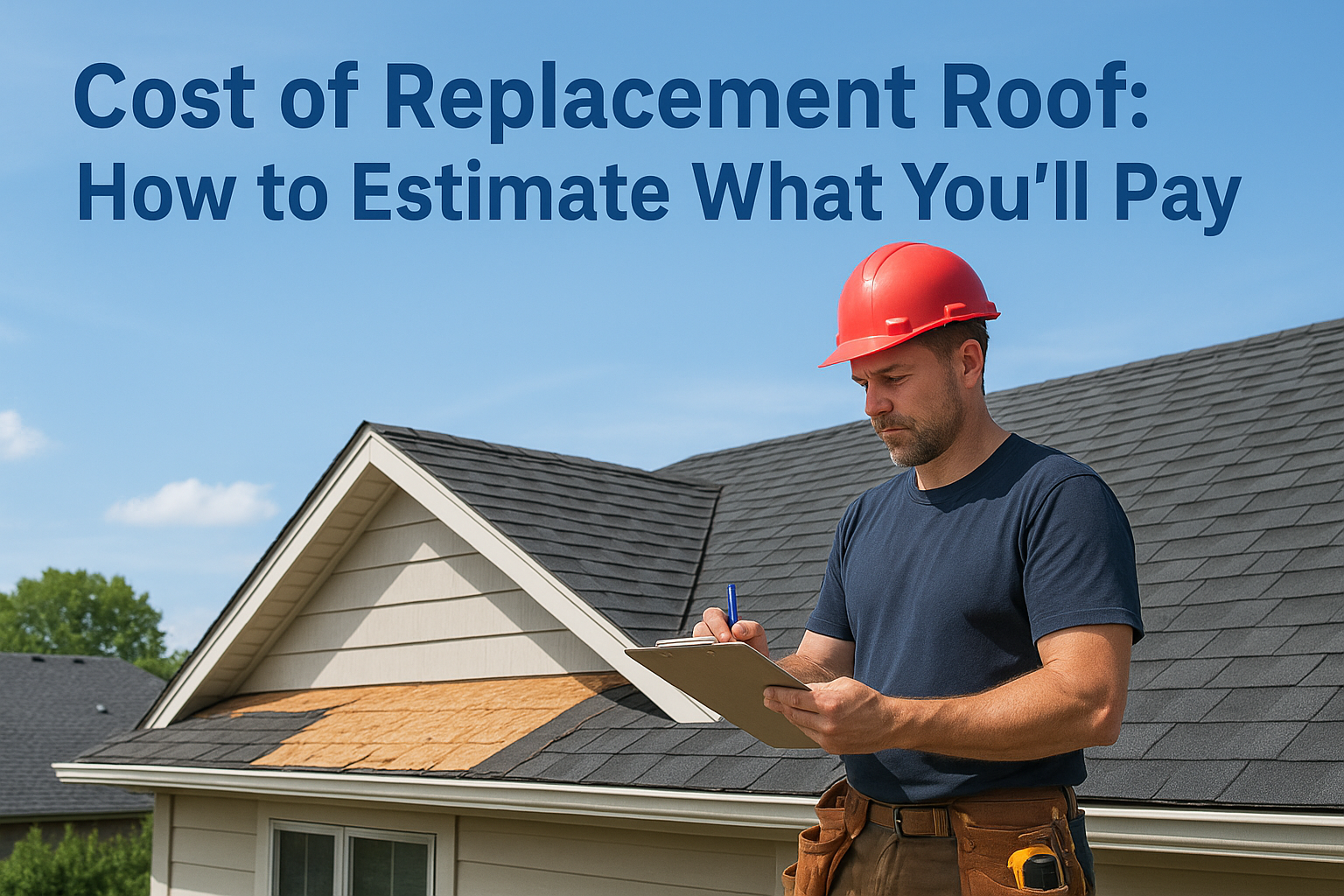 Cost of Replacement Roof: How to Estimate What You'll Pay