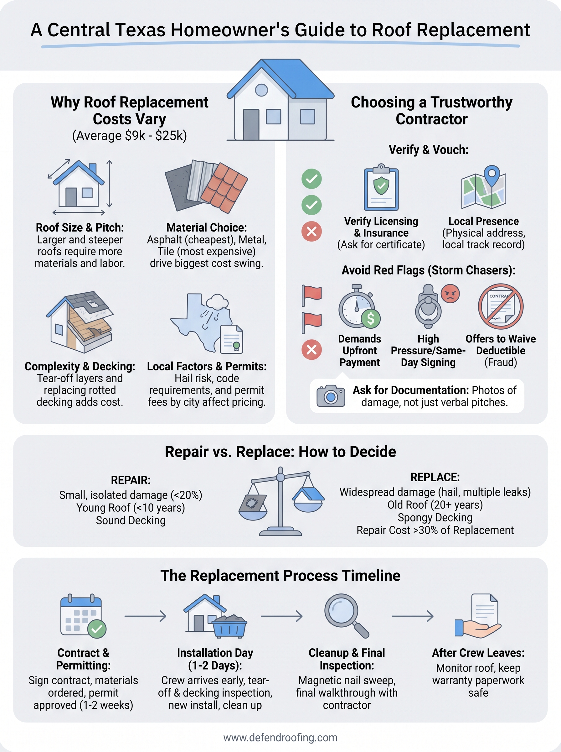 replacement roof infographic