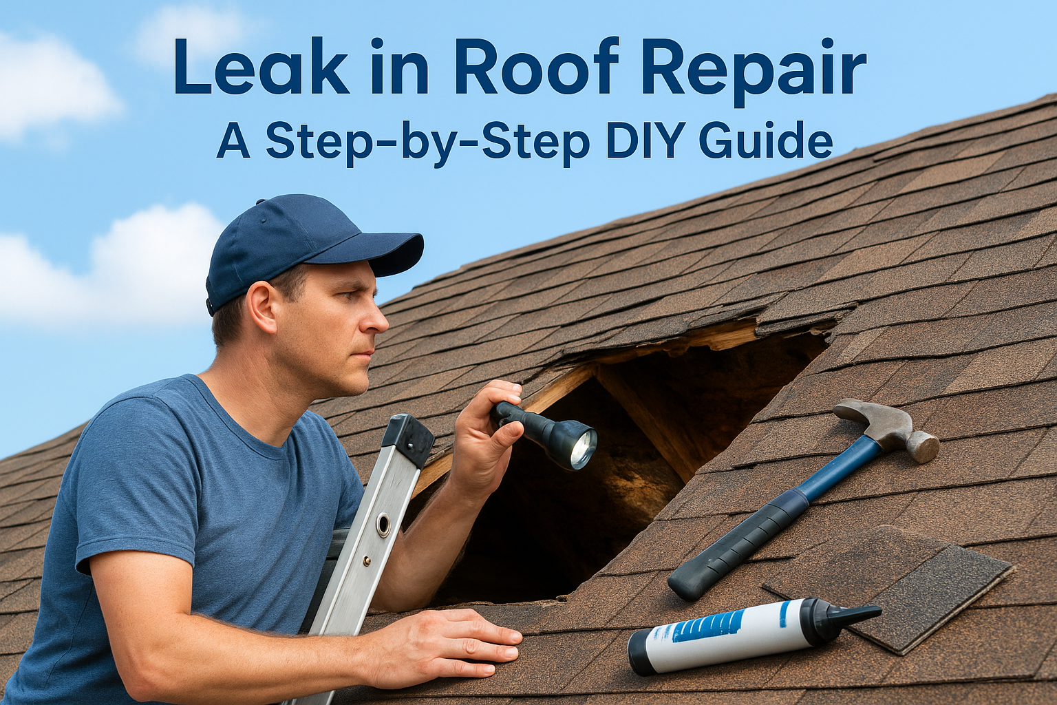 Leak in Roof Repair: A Step-by-Step DIY Guide