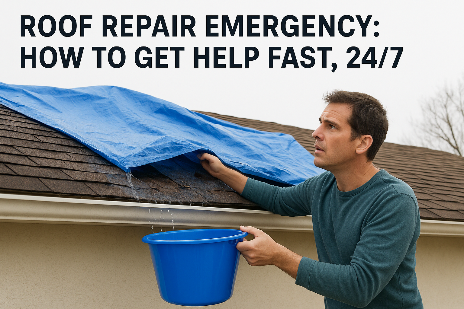 Roof Repair Emergency: How to Get Help Fast, 24/7