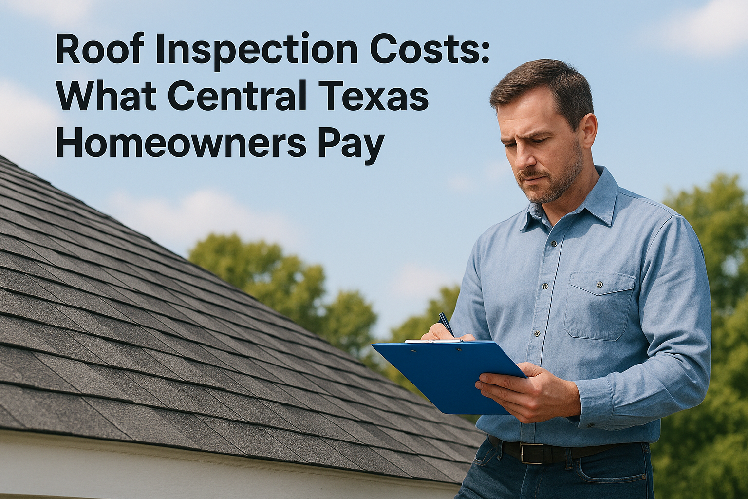 Roof Inspection Costs: What Central Texas Homeowners Pay
