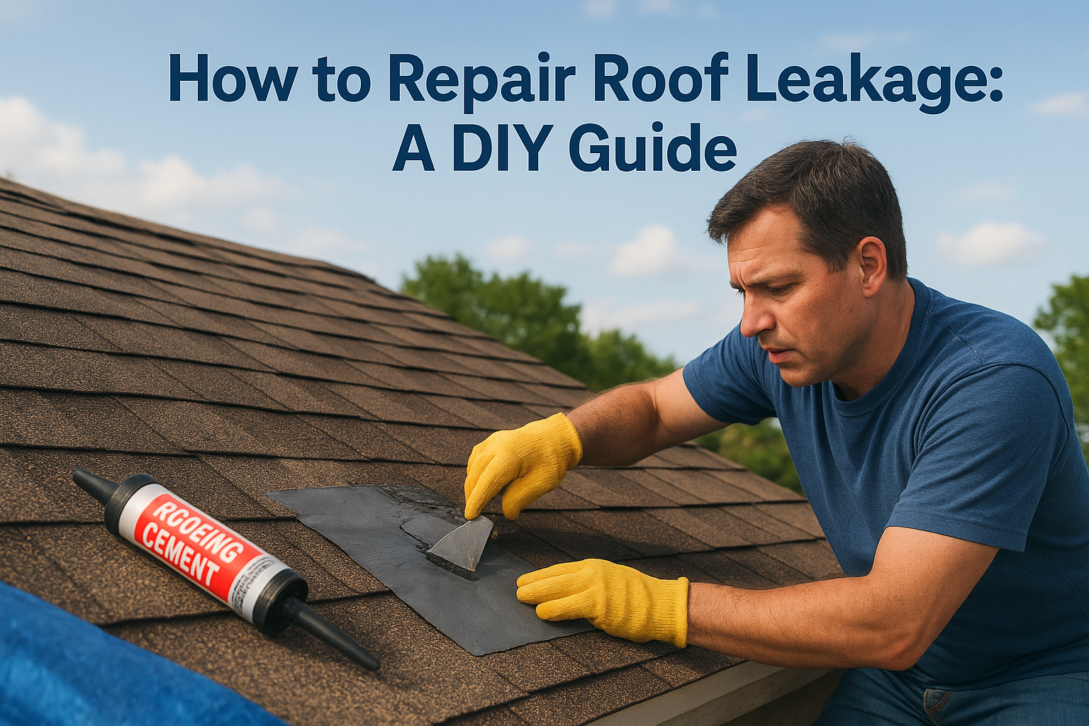 How to Repair Roof Leakage: A DIY Guide