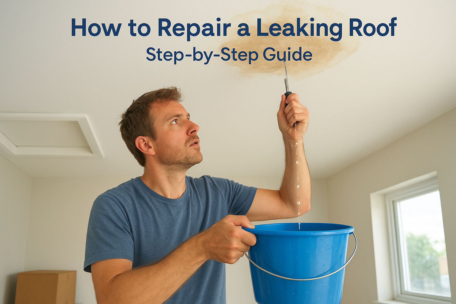 How to Repair a Leaking Roof: Step-by-Step Guide