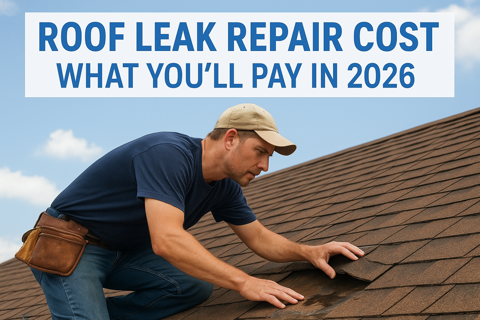 Roof Leak Repair Cost: What You'll Pay in 2026