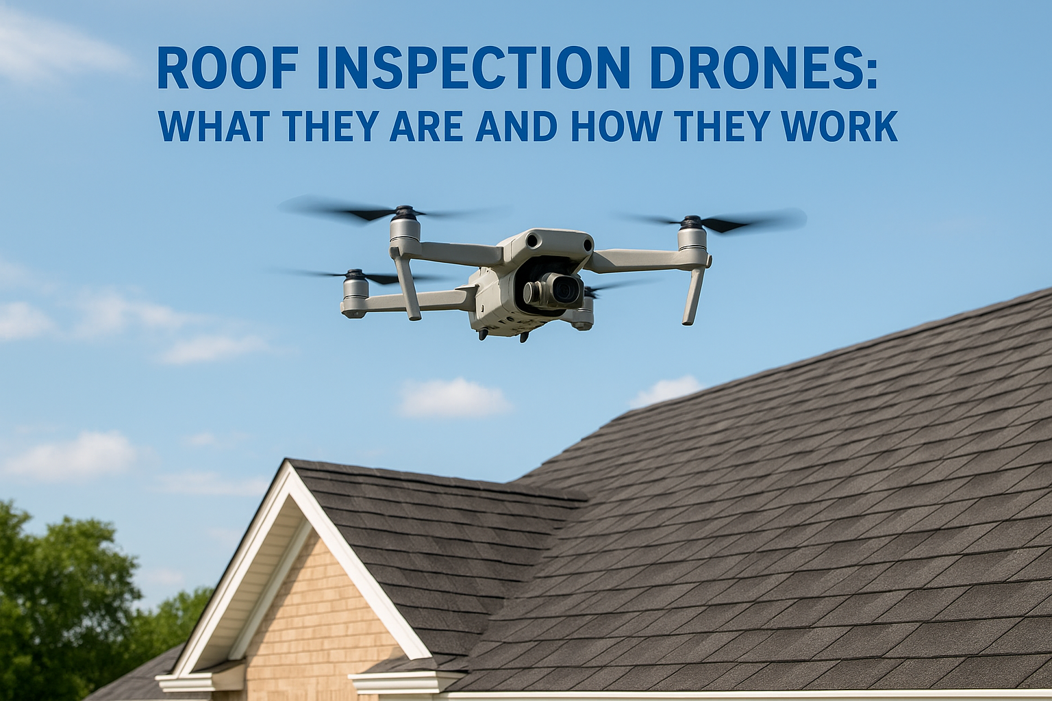Roof Inspection Drones: What They Are and How They Work