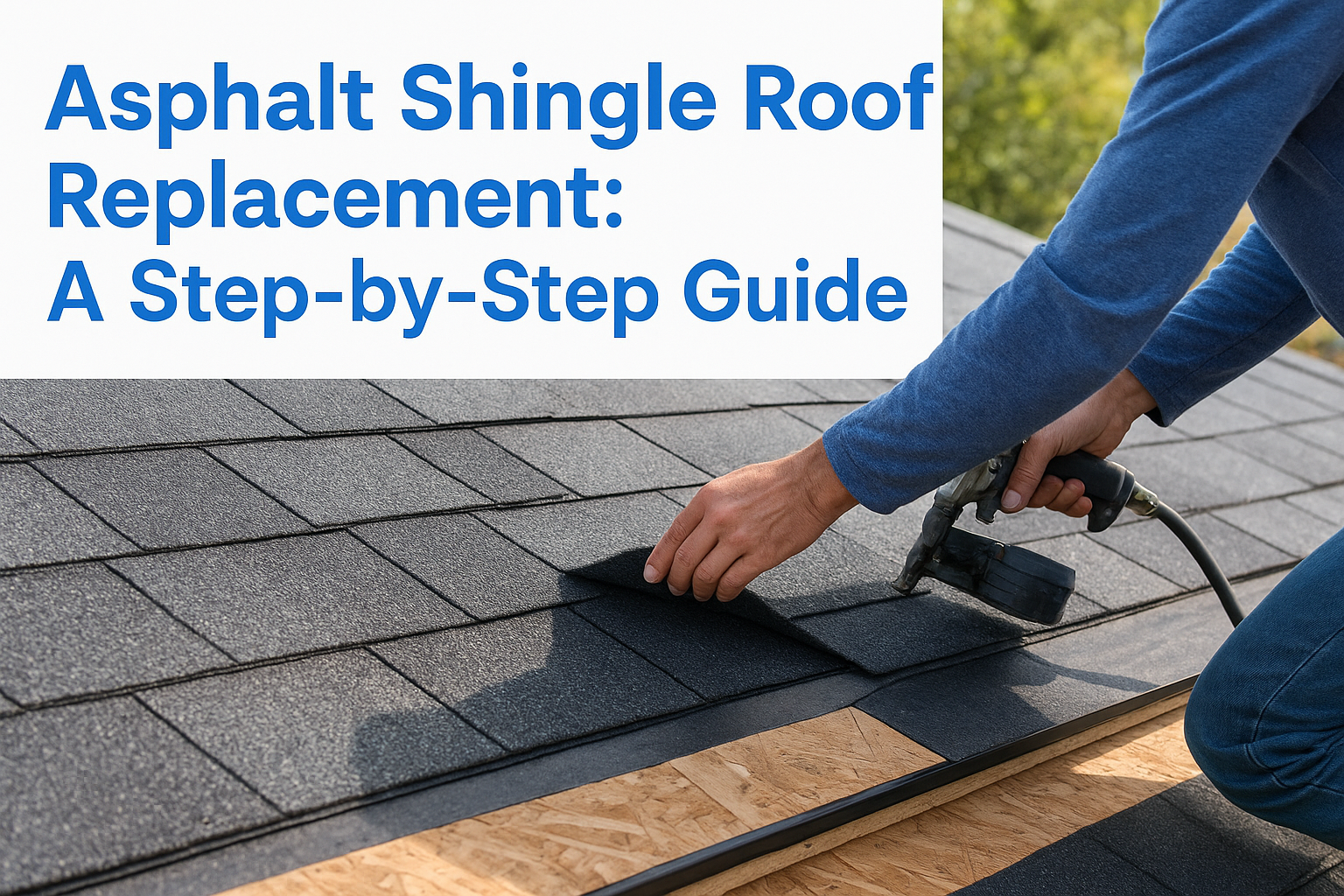 Asphalt Shingle Roof Replacement: A Step-by-Step Guide