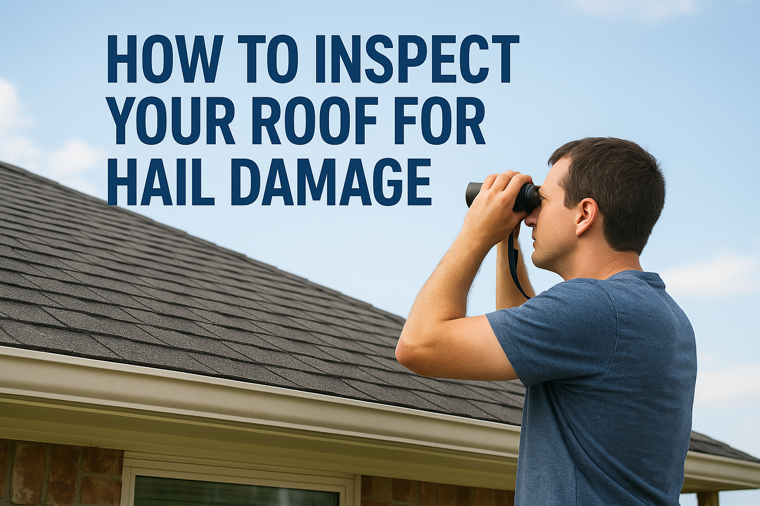 How to Inspect Your Roof for Hail Damage