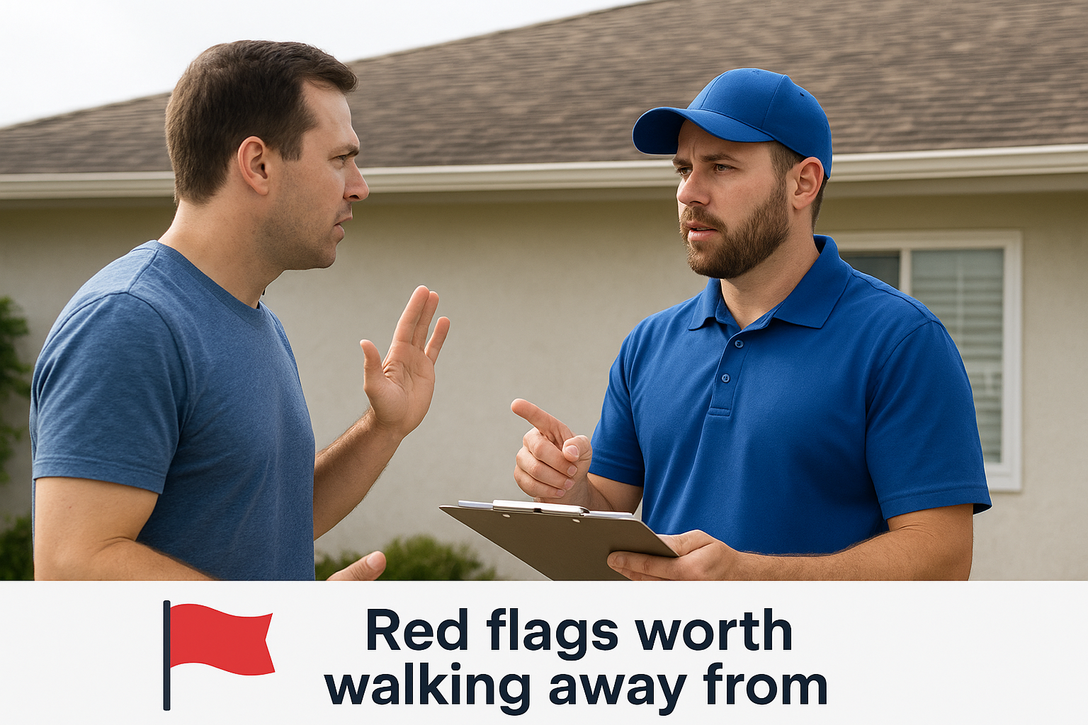 Red flags worth walking away from