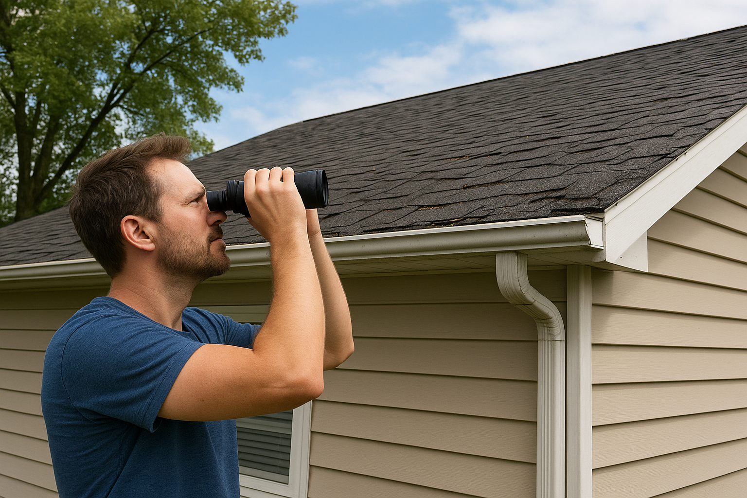 Do a ground-level visual check