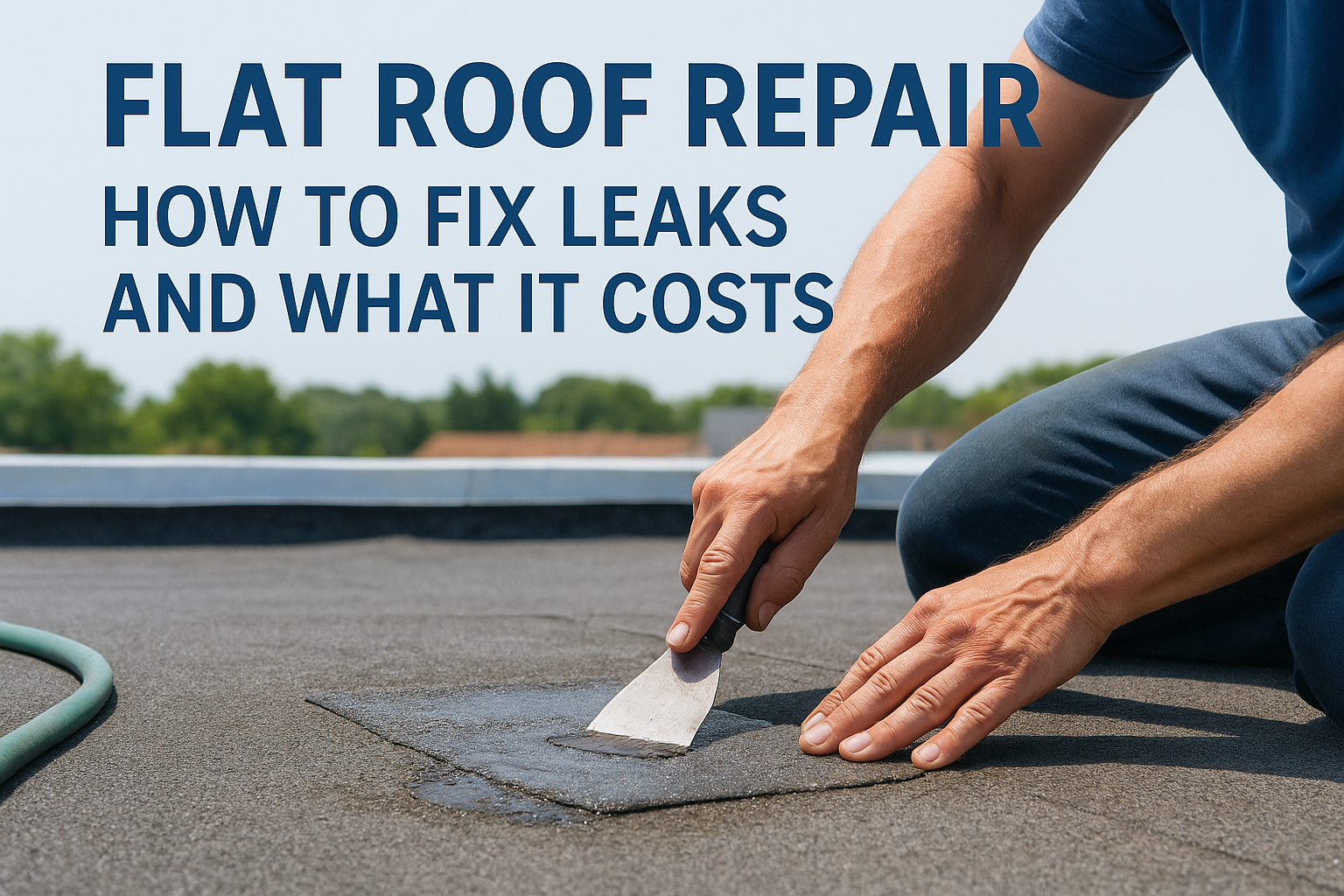Flat Roof Repair: How to Fix Leaks and What It Costs