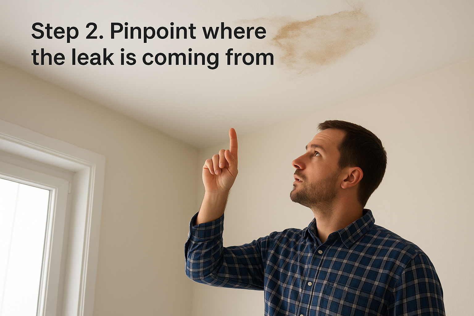 Step 2. Pinpoint where the leak is coming from