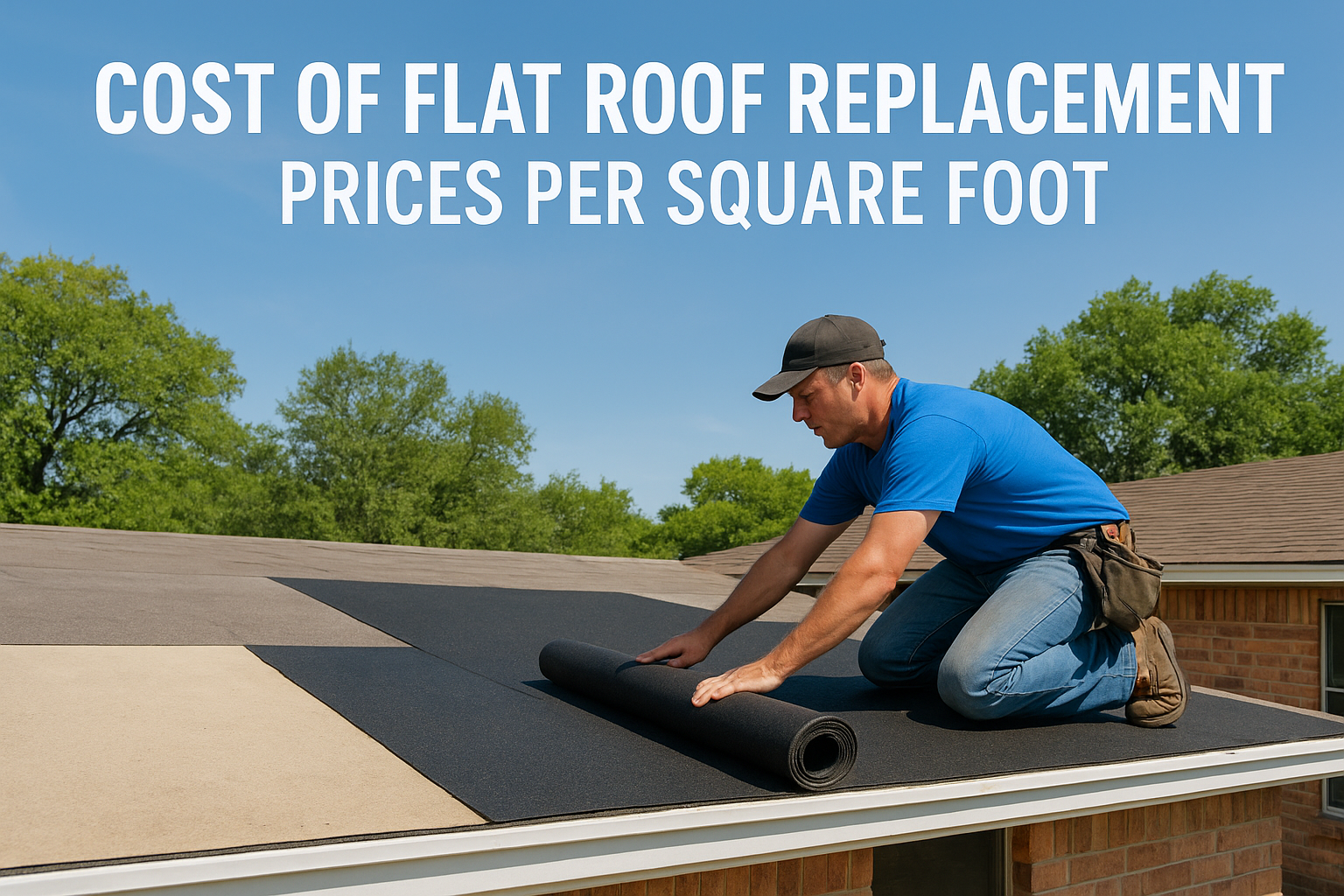 Cost of Flat Roof Replacement: Prices per Square Foot