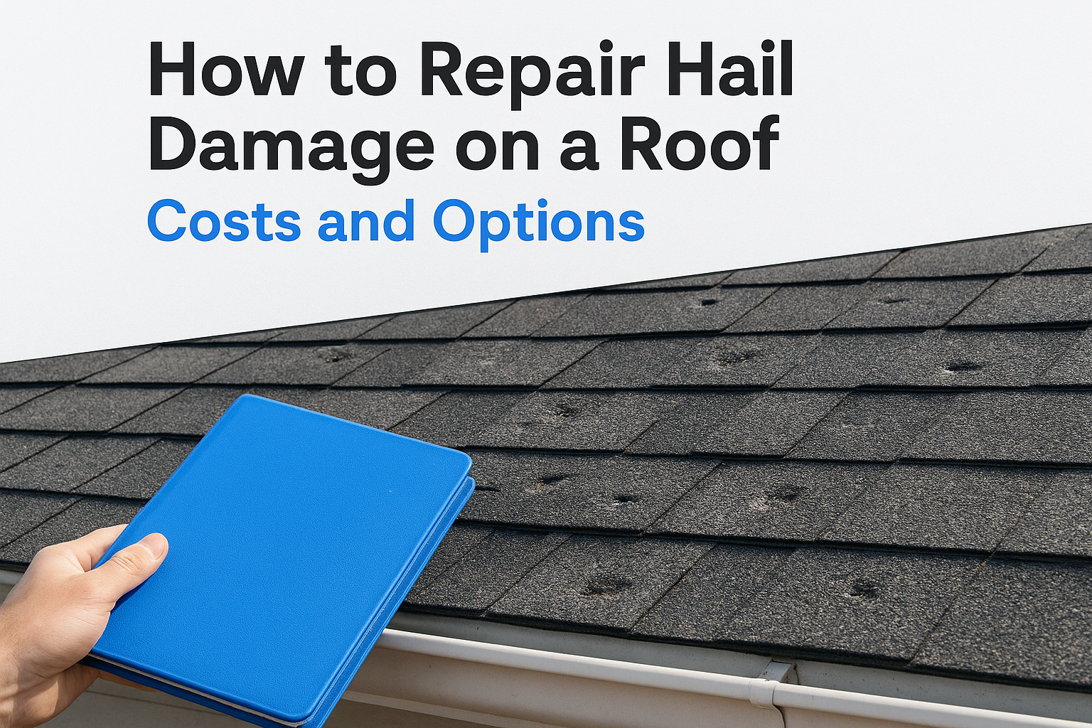 How to Repair Hail Damage on a Roof: Costs and Options