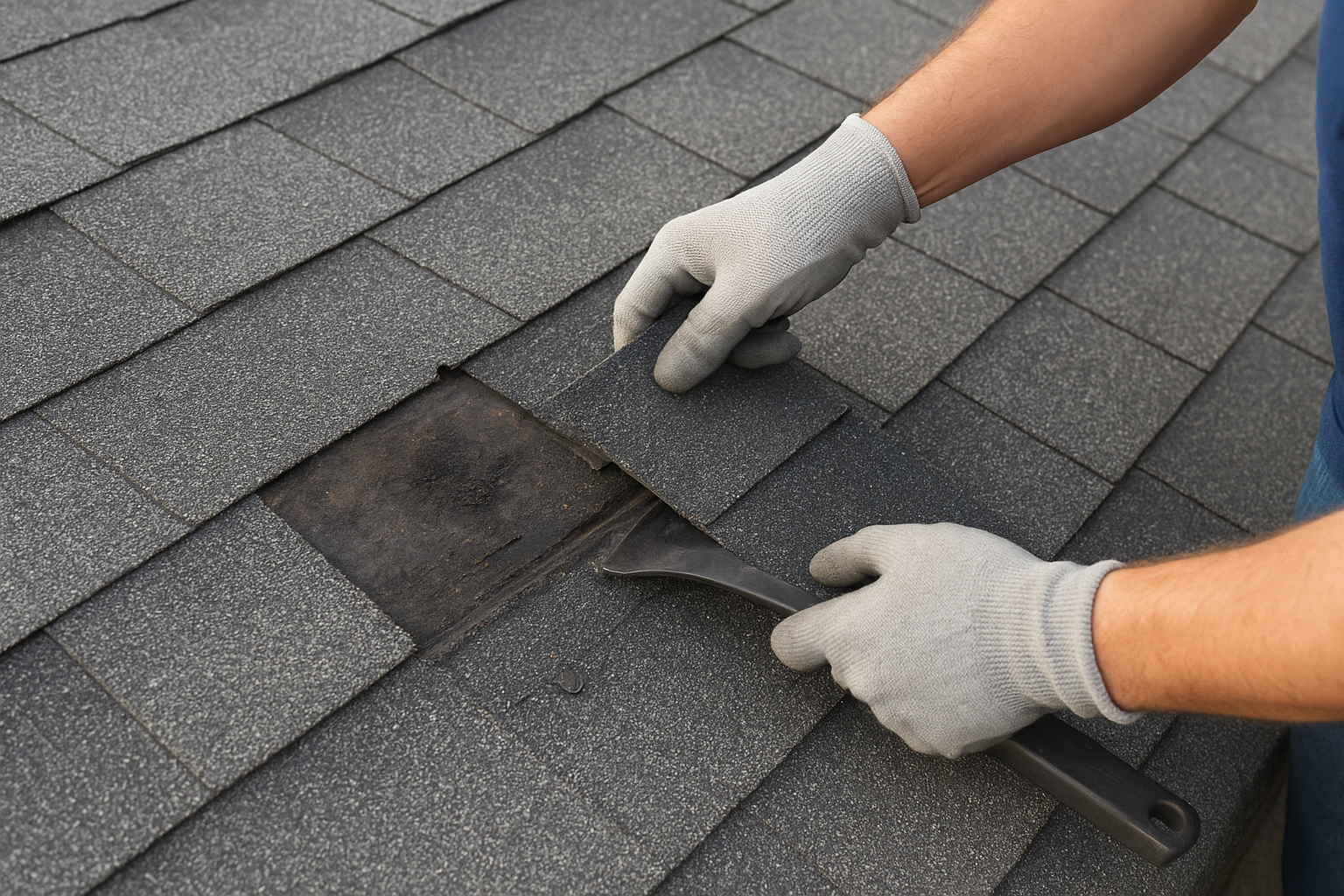 Asphalt shingles