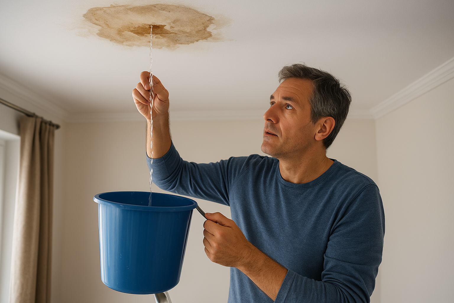 Emergency Roof Leak Repair: How to Stop Water Damage Fast