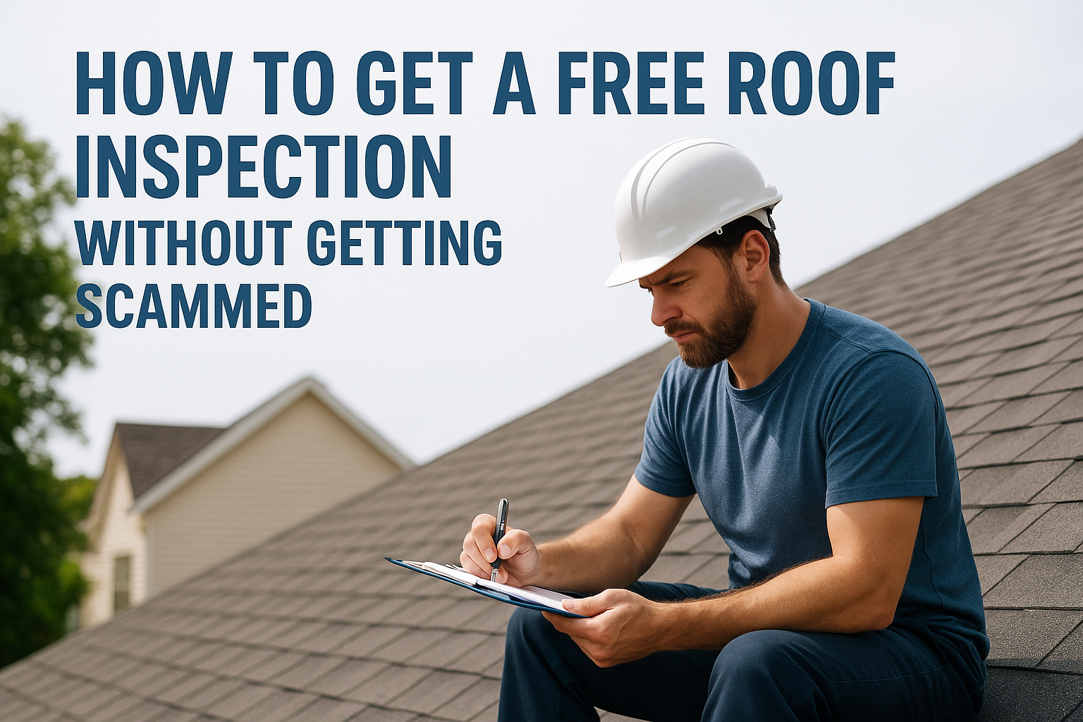 How to Get a Free Roof Inspection Without Getting Scammed