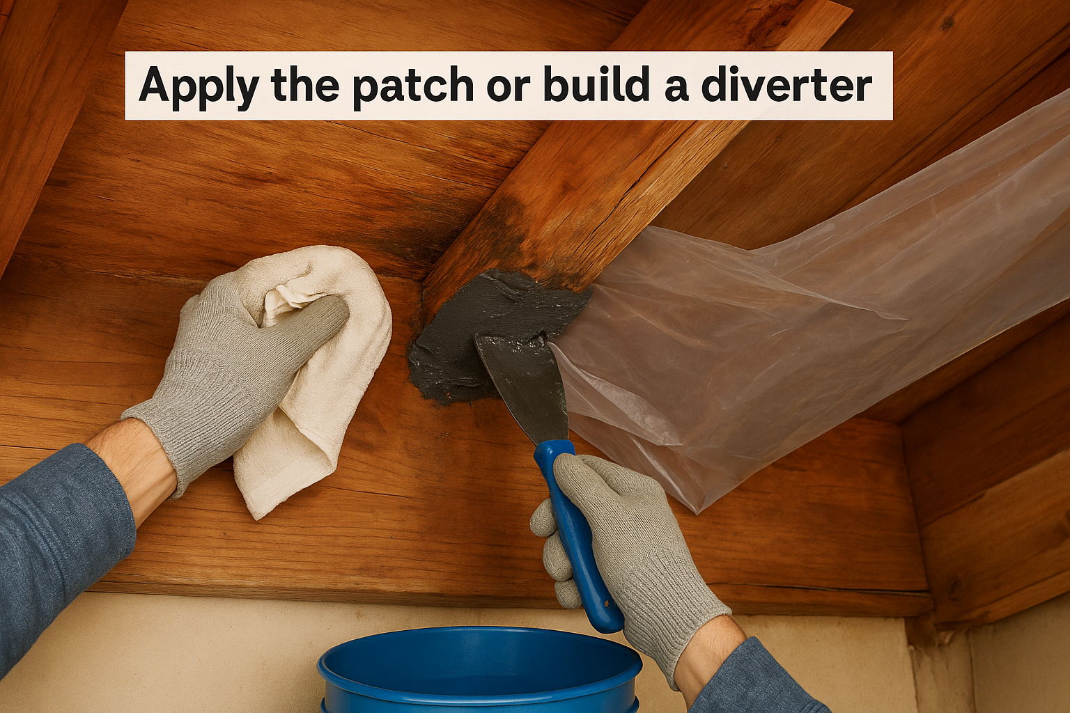 Apply the patch or build a diverter