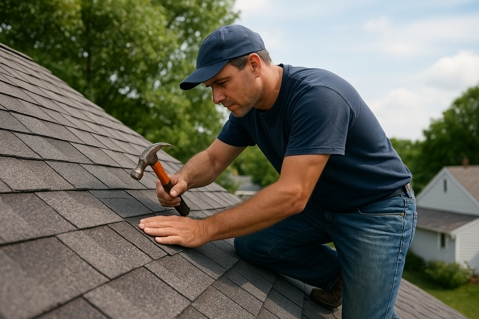 2. An independent local roofer