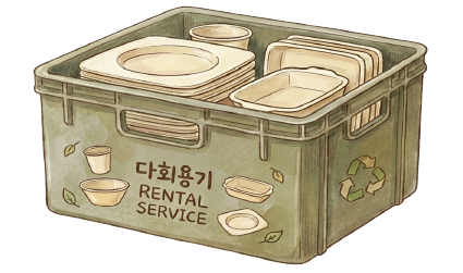프리미엄 다회용기 샘플 무료 신청