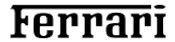 Ferrari logo in black text.
