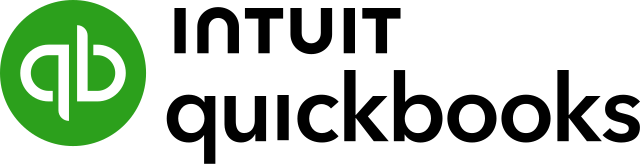 QuickBooks logo with white lowercase 'qb' inside a green circle.