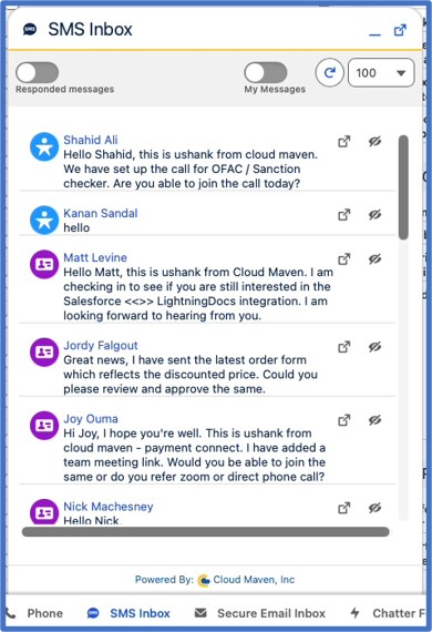 Manage Every Conversation From SMS Inbox