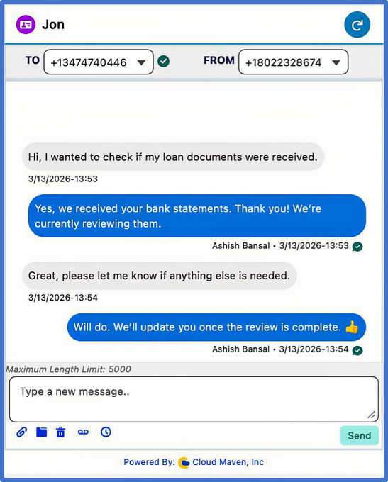 Two-Way SMS & MMS