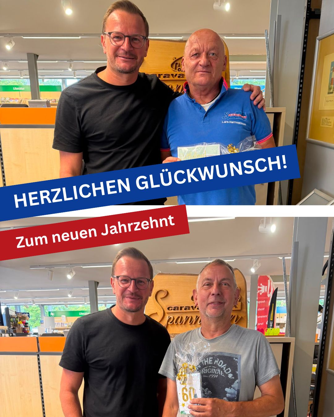 Alles Gute zu gleich zwei 60. Geburtstagen 🥳🎁🎉🎉