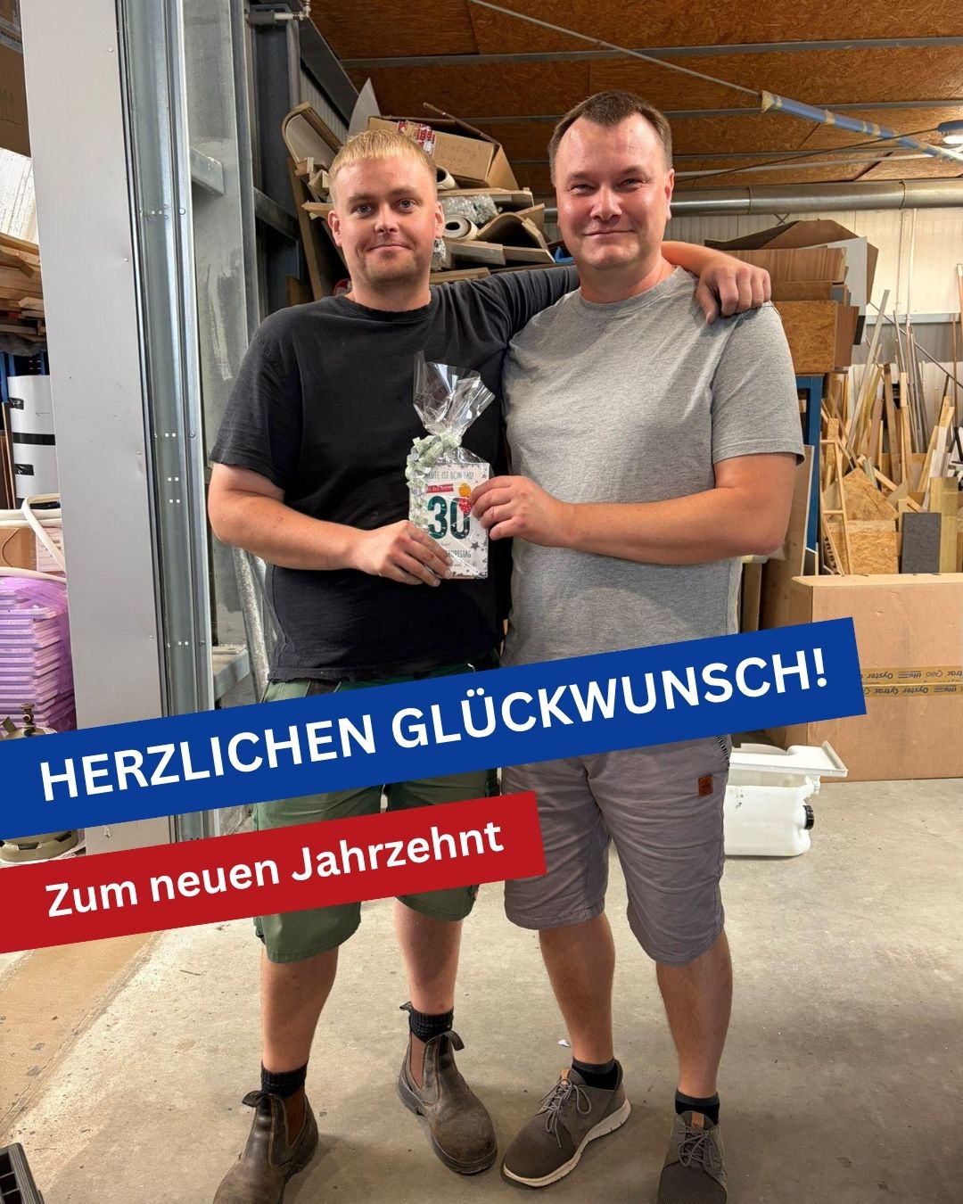 Herzlichen Glückwunsch Tristan