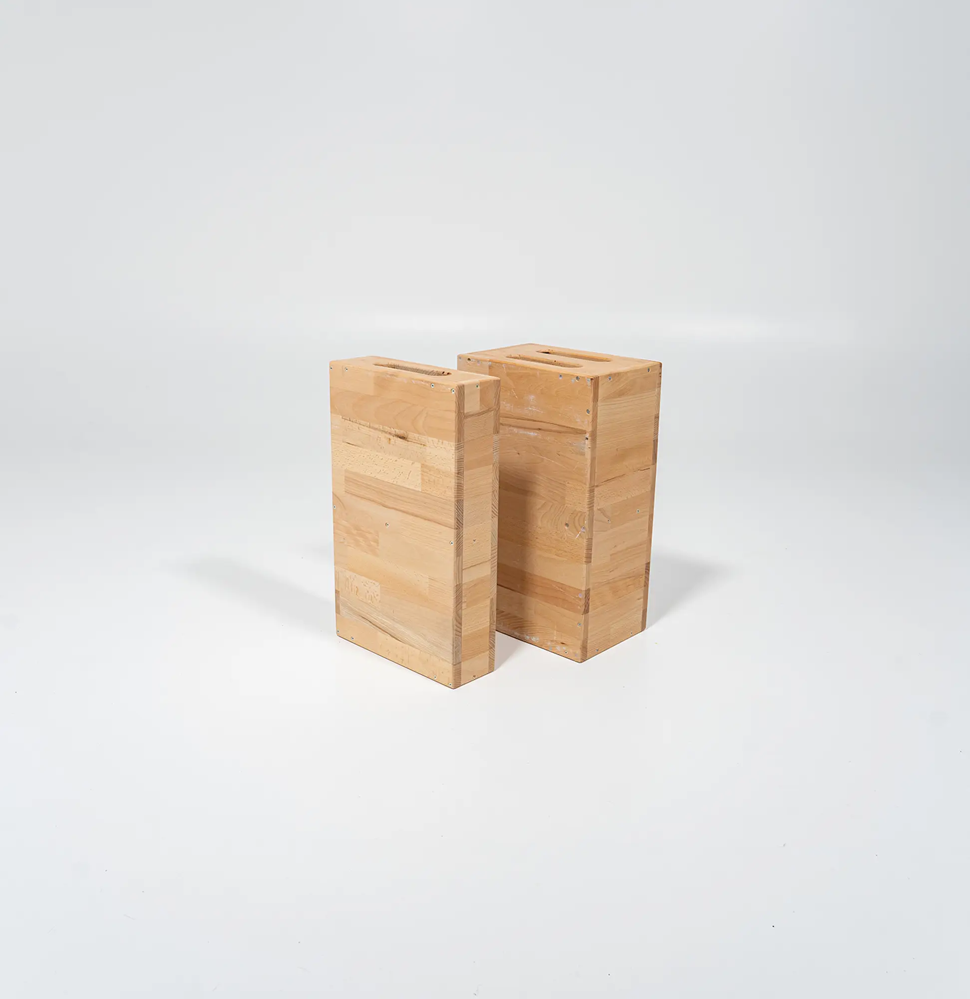 StudioDarmstadt Apple Boxen aus Holz in verschiedenen Größen